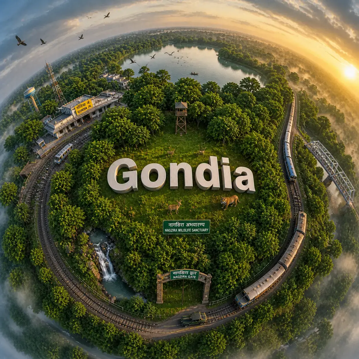 Nagpur to Gondia